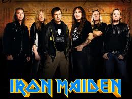 Iron Maiden:  Murray, Gers, Dickinson, Smith, McBrain y Harris